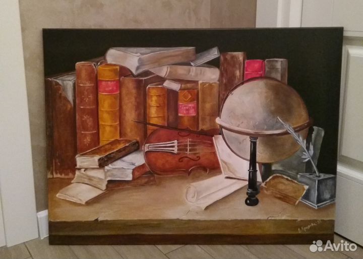 Картина маслом,Старинные книги