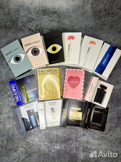 Пробники Kenzo, Lancome, Issey miyake, Narciso