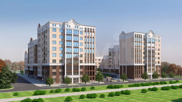 2-к. квартира, 60 м², 2/8 эт.