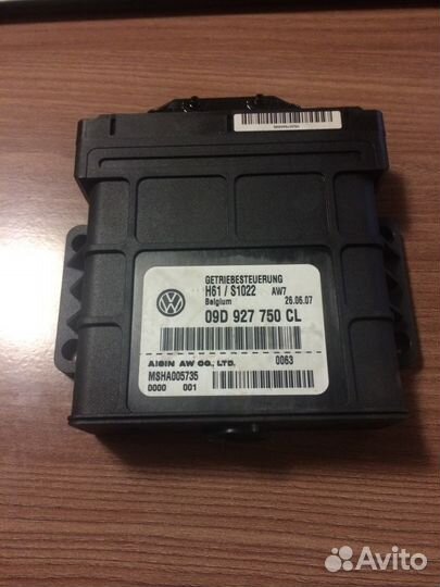 Блок управления АКПП VW Touareg 09D927750CL