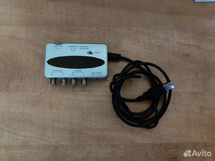Внешняя звуковая карта Behringer UCA202 migelmod