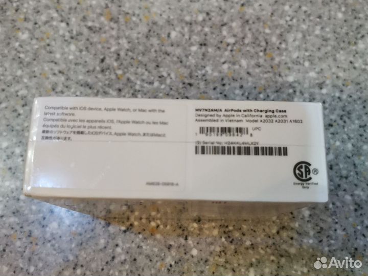 Беспроводные наушники apple airpods 2