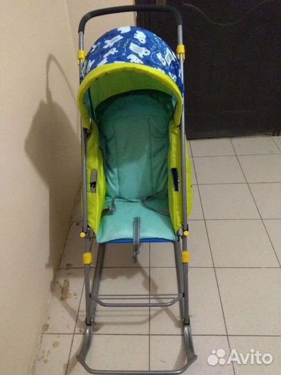 Санки-коляска Ника 