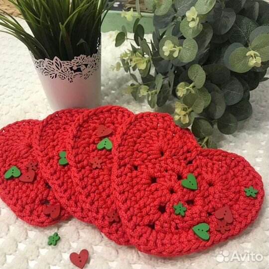 Набор подставок (салфетки) под горячее