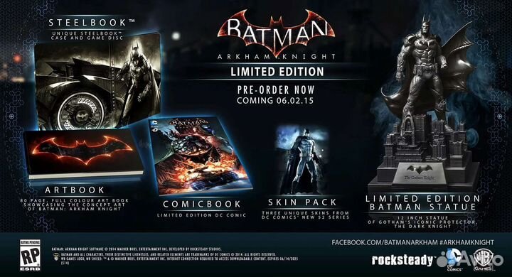 Batman arkham knight collector's edition