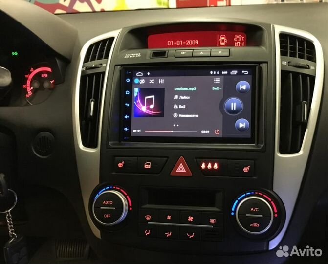 Магнитола Kia Ceed 10-12 Android