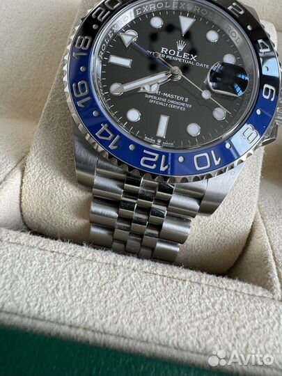 Rolex GMT master II batman 126710blnr 70 часов