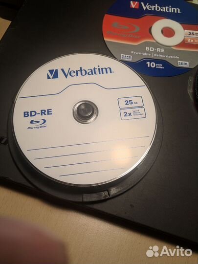 BD-RE Verbatim 10 шт 25GB
