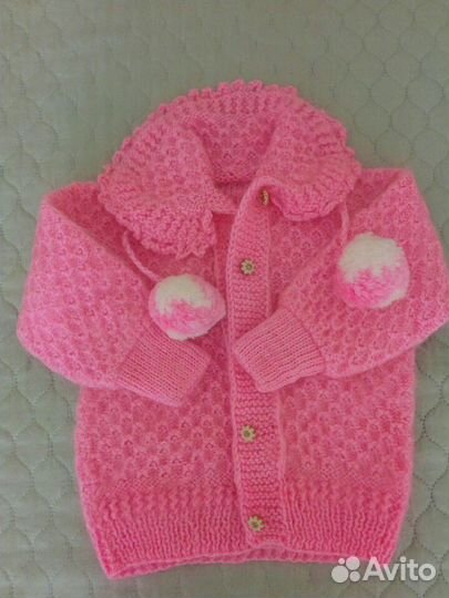 Костюм вязаный. Новый