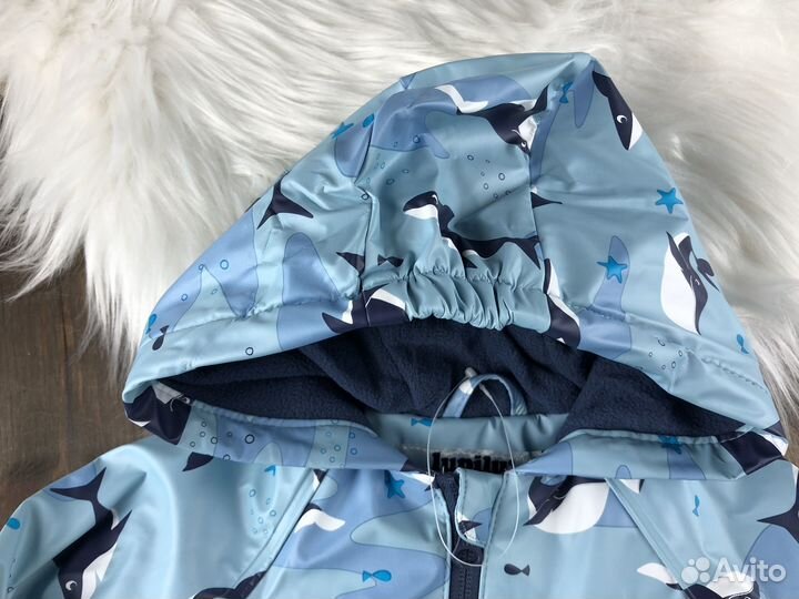 Ветровка дождевик на мальчика 110 116 Lupilu