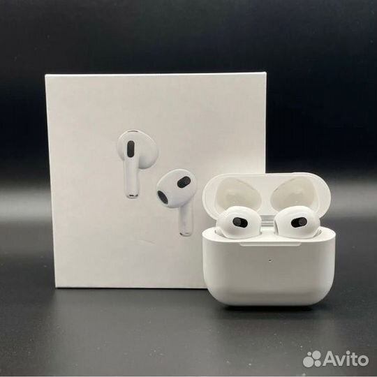 Air pods 3 наушники + чехол оригинал гарантия