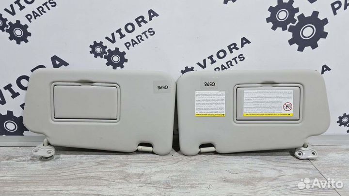 Козырек солнцезащитный Nissan Juke YF15 HR16DE