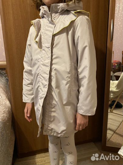 Пальто для девочки 134 см