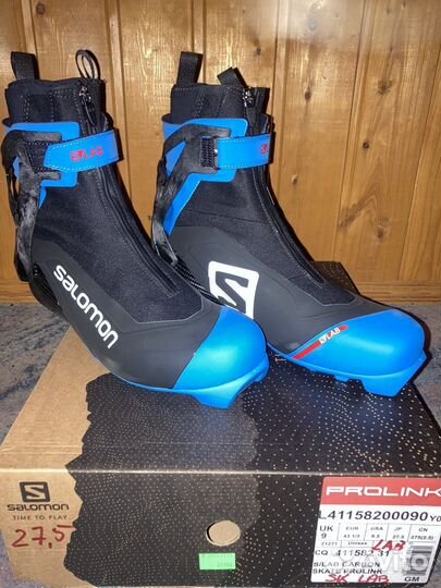Новые Ботинки salomon S/LAB carbon skate 2023
