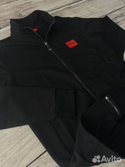 Толстовка Hugo Boss черная LUX