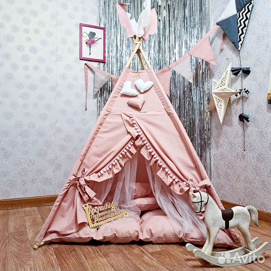 Детская игровая палатка Вигвам нск