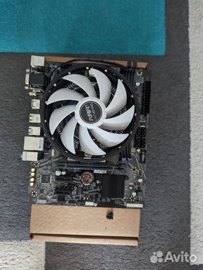 Комплект Intel core i3 10100f + h410m