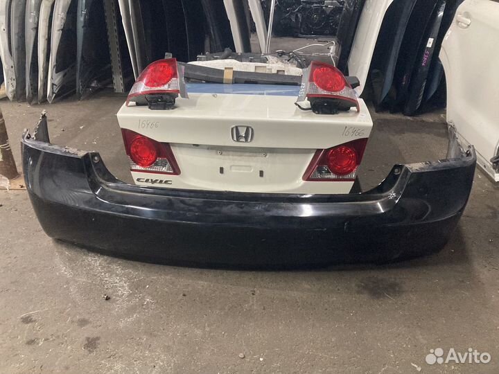 Бампер задний Honda Civic 4D