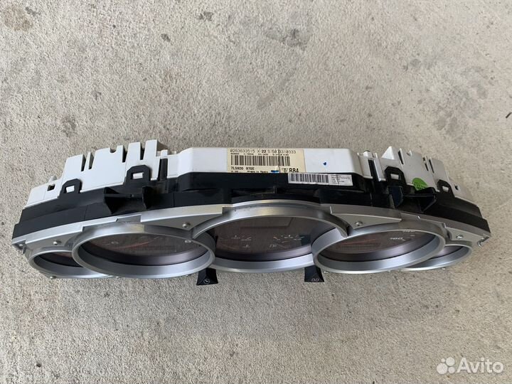 Щиток приборов porsche cayenne