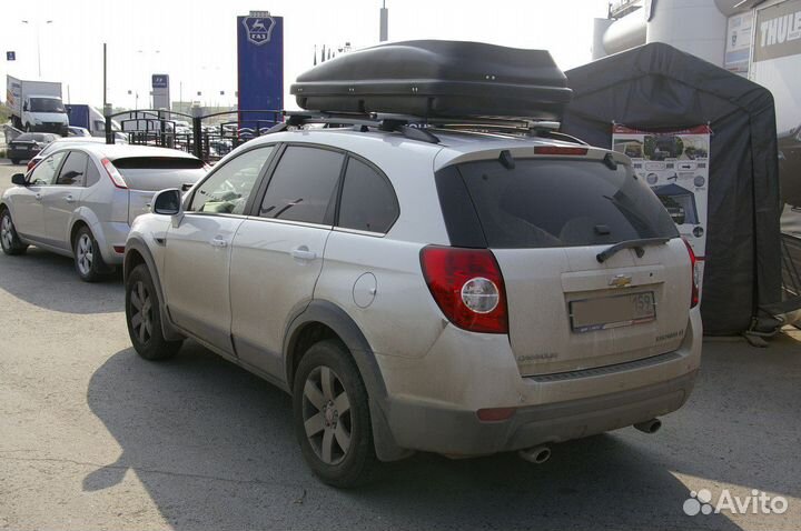 Автобокс на крышу Ветлан 460 л на Chevrolet Expres