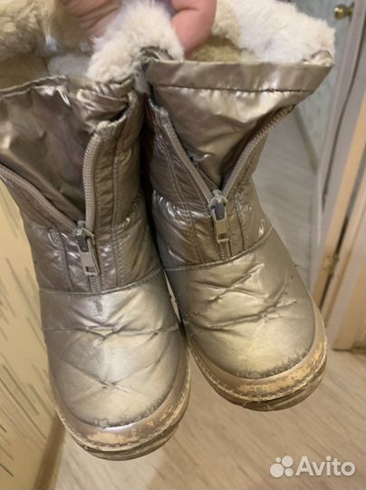 Сапоги зимние для девочки