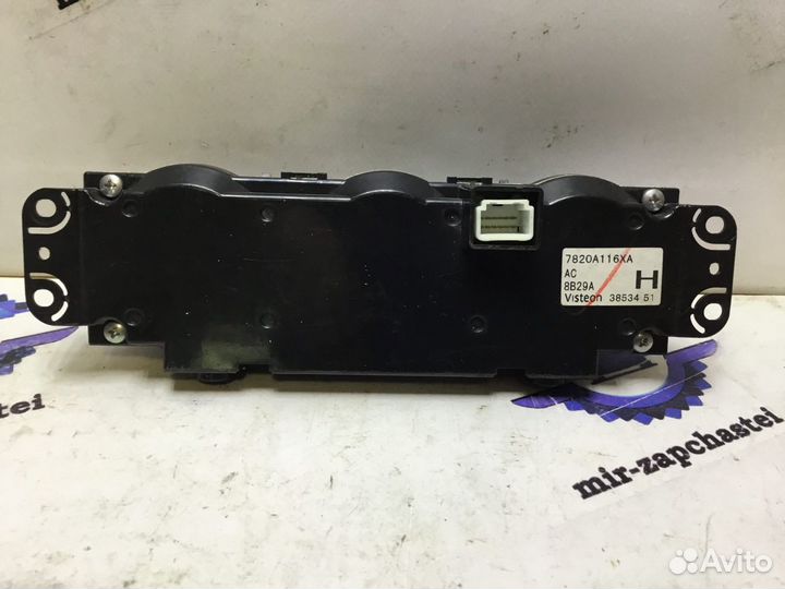 Управление печкой Mitsubishi ASX Lancer X Outlande