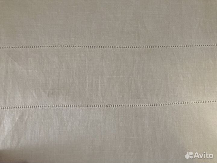 Наволочка льняная Крестецкая строчка70*70