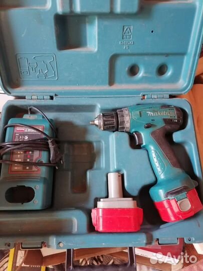 Аккумуляторная дрель шуруповерт makita