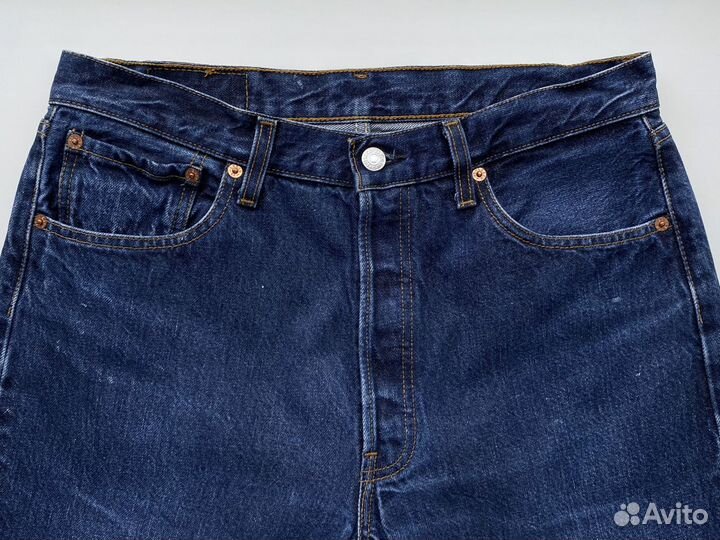 Винтажные джинсы Levis 501 Made in Poland