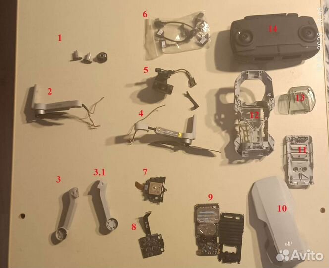 Dji mavic mini на запчасти