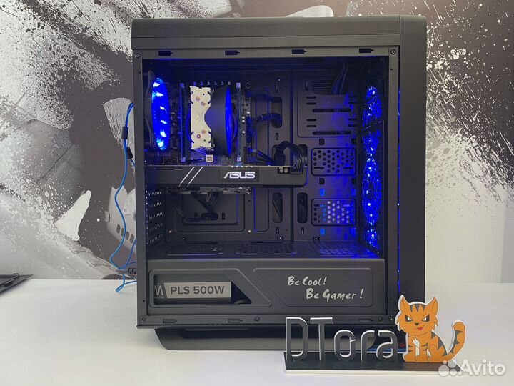 Игровой пк Core i7 9700, 32 гб DDR4, SSD