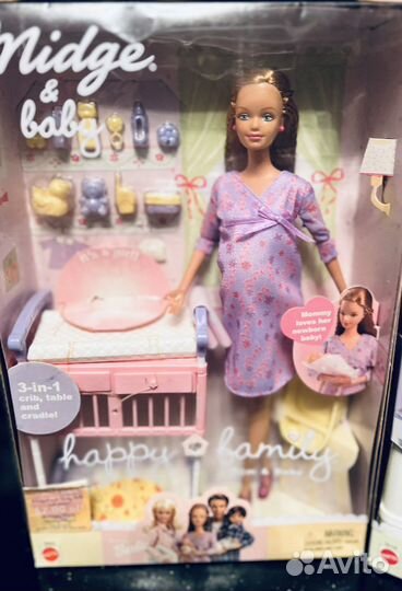 Happy Family Midgе and baby Barbie Baby Doctor