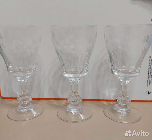 Рюмки и фужер СССР