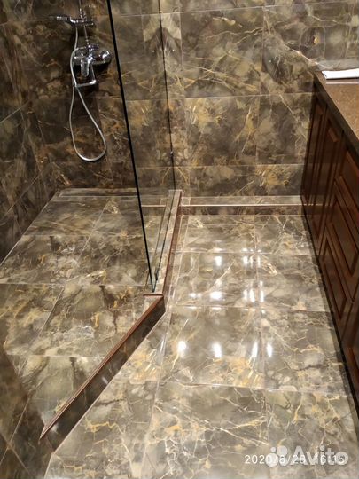 Укладка кафеля