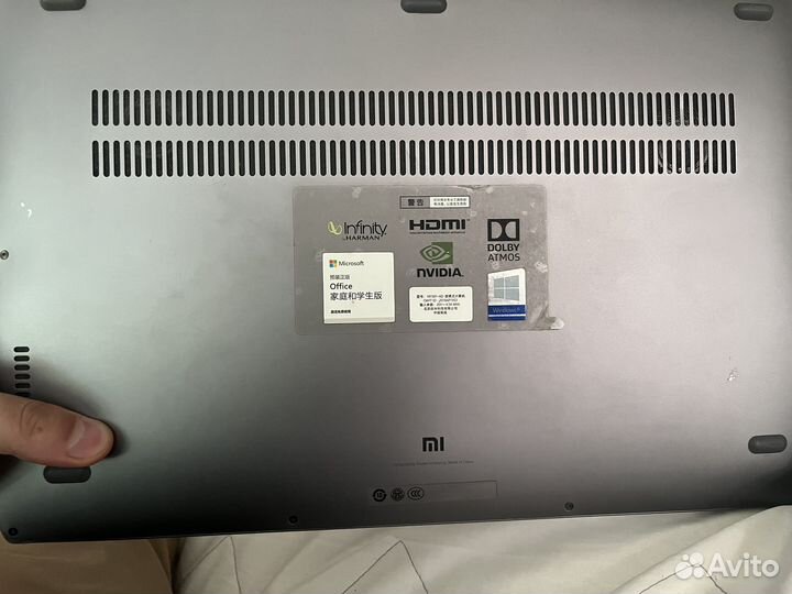 Xiaomi mi notebook pro 15.6 GTX 1050
