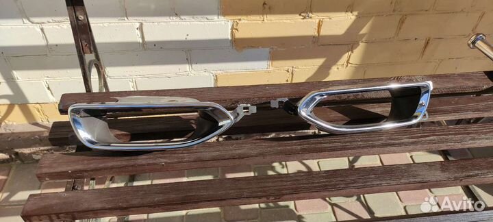 Насадка на глушитель bmw 7 g11