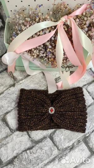 Повязка на голову ручной работы