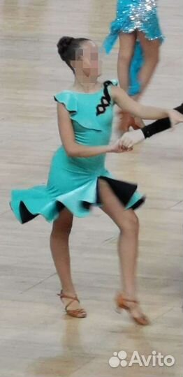 Платье для бальных танцев латина ю1