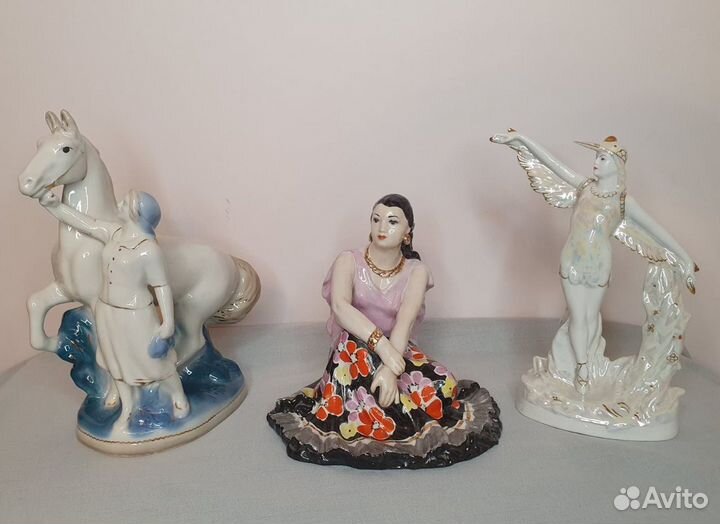 Статуэтки Лфз Лфзи Песочное Дулево СССР фарфор