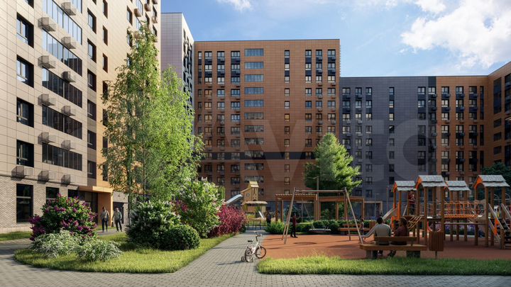 2-к. квартира, 56,5 м², 5/14 эт.