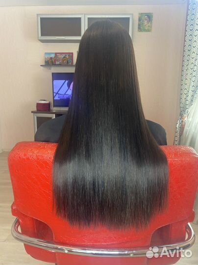 Кератиновое выпрямление волос модель