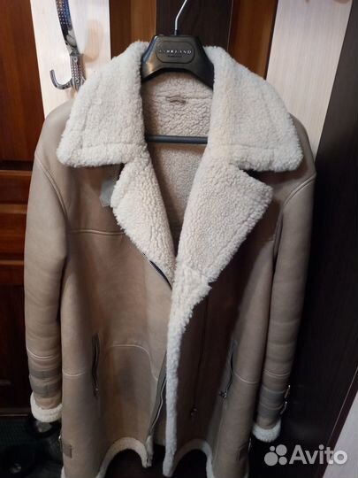 Дубленка натуральная женская 50 размер