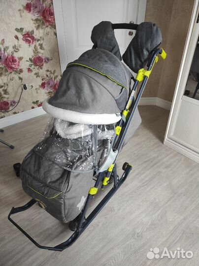 Санки коляска ника