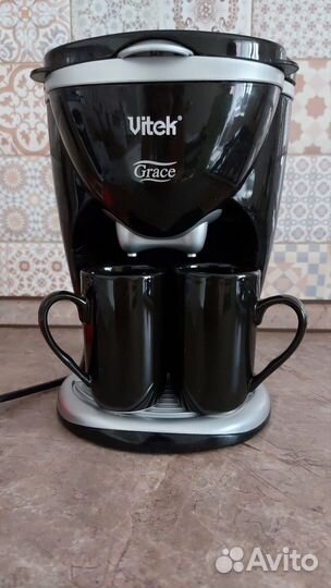 Кофеварка новая Vitek VT-1503 вк Grace