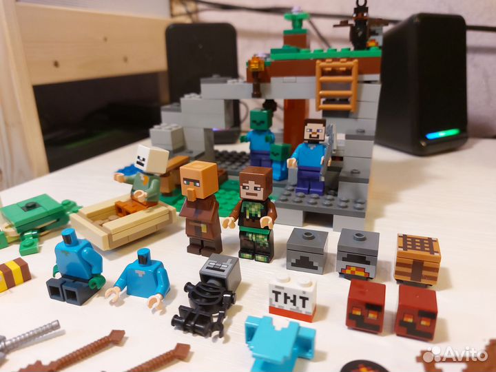 Lego Minecraft фигурки животные лот