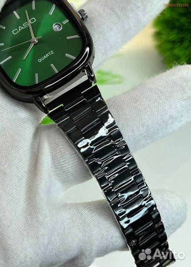 Наручные часы Casio чёрно-зелёные (Арт.71517)