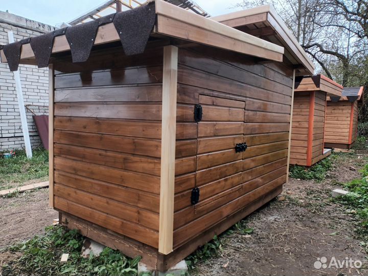 Будка для собаки утепленная