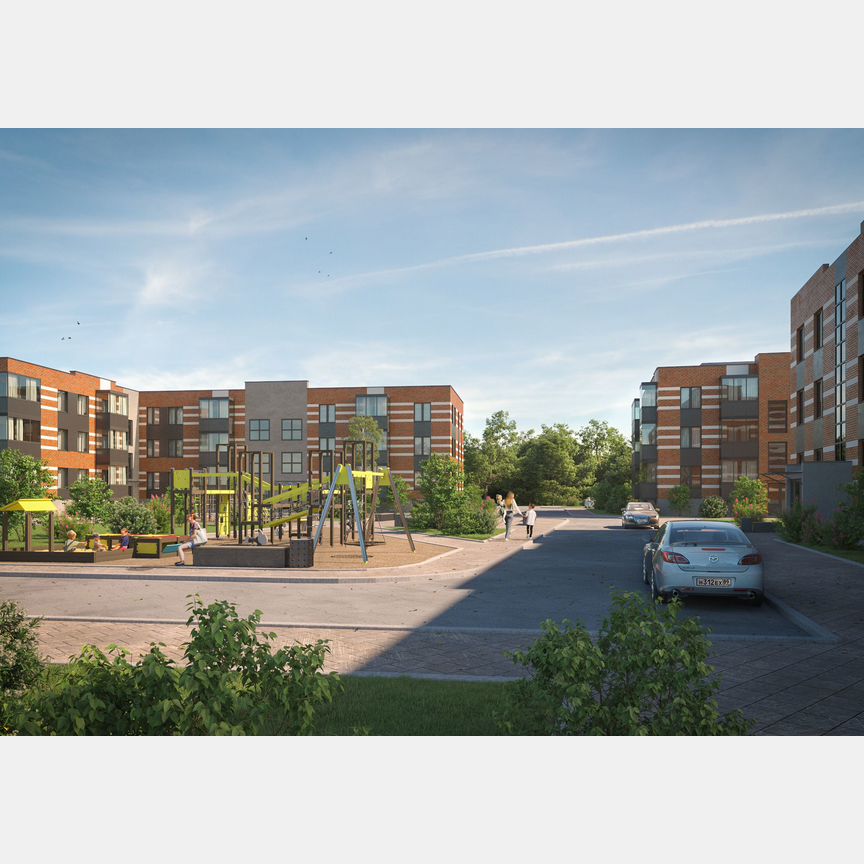 2-к. квартира, 56,2 м², 3/3 эт.