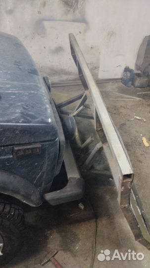 Отвал для снега на ниву