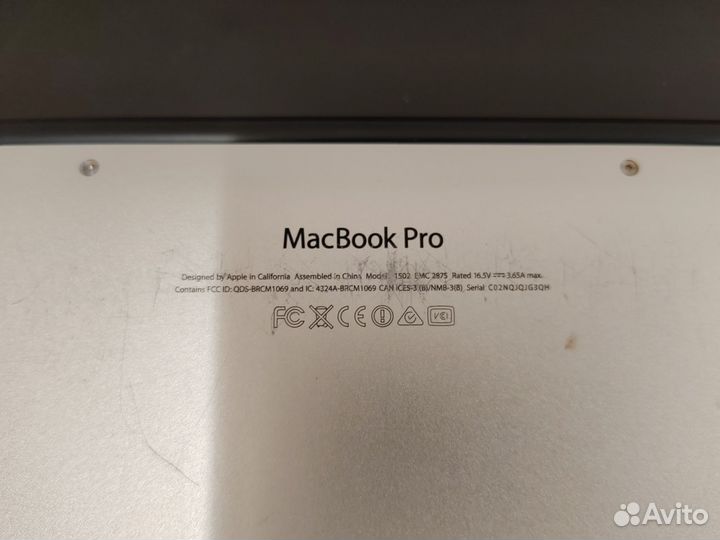 Apple MacBook Pro 13 A1502 2014 года